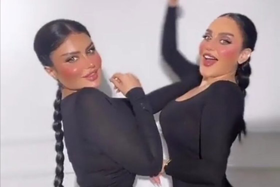 فيديو: رقص وغزل بين زينب فياض ابنة هيفاء وهبي وحليمة بولند.. صورة رقم 1