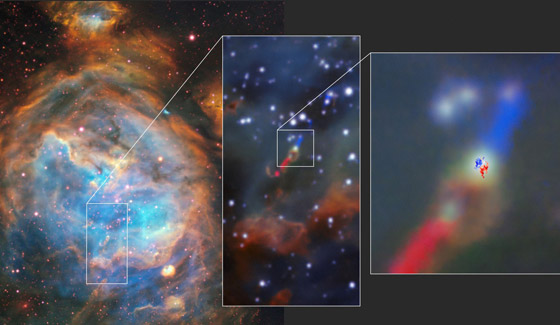 علماء الفلك برصدون اكتشافا مذهلا لأول مرة خارج مجرتنا (صور) صورة رقم 1