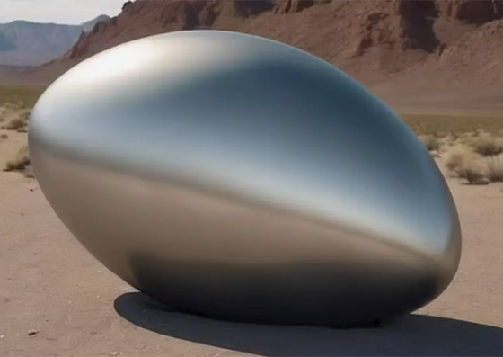 تخفيه أمريكا! جسم فضائي ضخم على شكل بيضة يثير الشبهات (فيديو وصور) صورة رقم 4