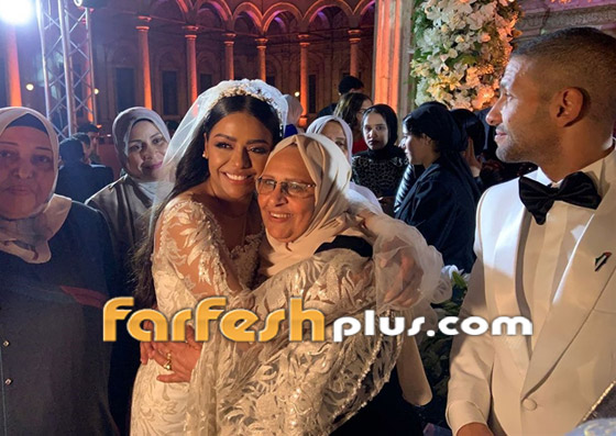 فيديو وصور زفاف الفنانة أسماء أبو اليزيد من مدرب رياضي بحضور الأهل والأصدقاء والنجوم صورة رقم 6