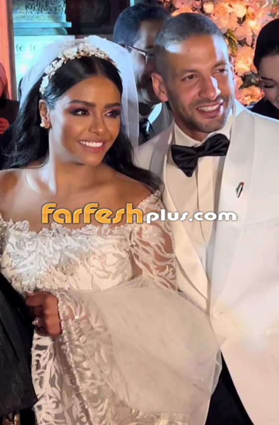 فيديو وصور زفاف الفنانة أسماء أبو اليزيد من مدرب رياضي بحضور الأهل والأصدقاء والنجوم صورة رقم 16