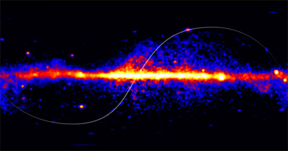 تلسكوب ناسا يكشف عن عرض ضوئي كوني مدته 14 عاما في 6 دقائق صورة رقم 8