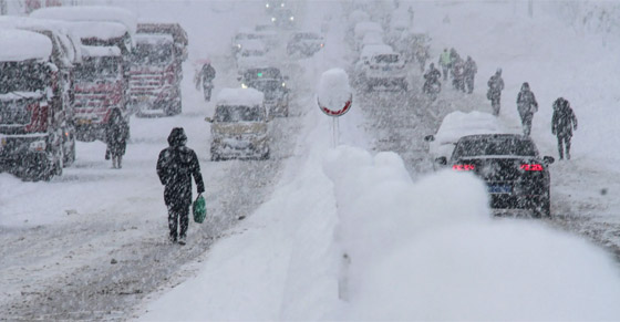 بالصور: بكين تسجل رقما قياسيا جديدا بانخفاض الحرارة صورة رقم 4