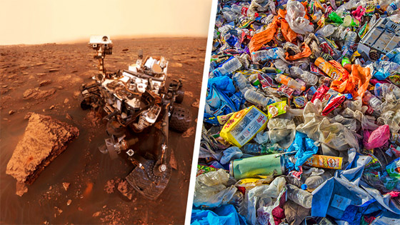 البشر يلوثون المريخ بـ7 أطنان من النفايات قبل أن تطأ أقدامهم سطحه! صورة رقم 4