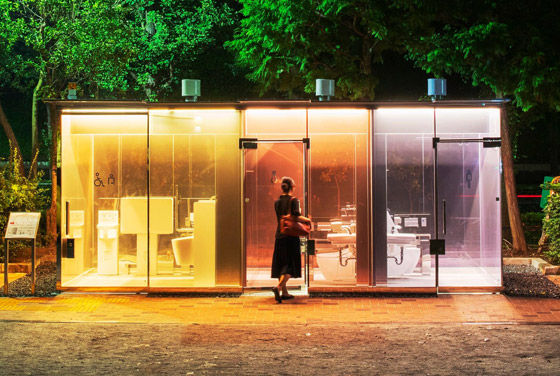 بناء مراحيض شفافة ضمن معرض إكسبو الياباني يكلف 1.26 مليون دولار! صورة رقم 4