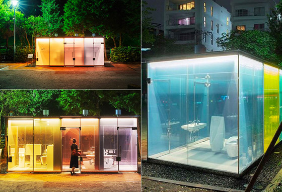 بناء مراحيض شفافة ضمن معرض إكسبو الياباني يكلف 1.26 مليون دولار! صورة رقم 1