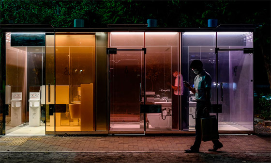 بناء مراحيض شفافة ضمن معرض إكسبو الياباني يكلف 1.26 مليون دولار! صورة رقم 10
