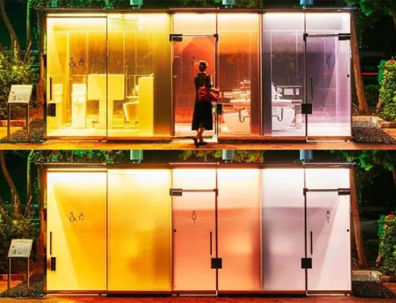 بناء مراحيض شفافة ضمن معرض إكسبو الياباني يكلف 1.26 مليون دولار! صورة رقم 11