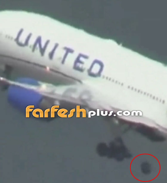 فيديو: سقوط إطار طائرة عقب إقلاعها.. وهذا ما فعله على الأرض صورة رقم 1