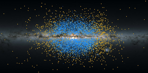 تلسكوب غايا يكشف عن أجزاء في أصل تكوين مجرة درب التبانة صورة رقم 1