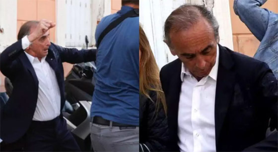 فيديو: سياسي فرنسي يضرب سيدة بعد رشقه بالبيض صورة رقم 3