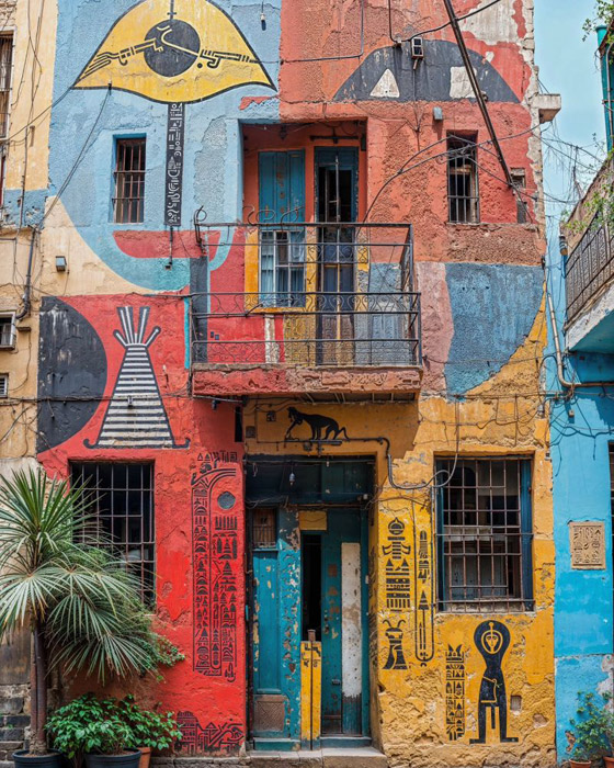 فنان يستكشف الجمال الخفي لمدن مصر بصور أنتجها الذكاء الاصطناعي صورة رقم 14