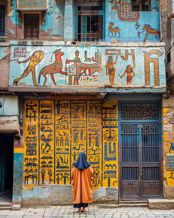 فنان يستكشف الجمال الخفي لمدن مصر بصور أنتجها الذكاء الاصطناعي صورة رقم 15