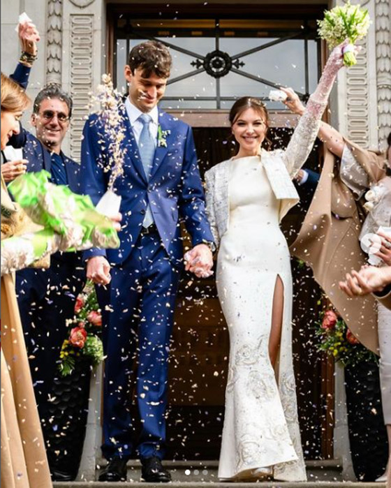 زفاف ملكة جمال لبنان السّابقة مايا رعيدي في لندن.. بدت رائعة الجمال بالأبيض! صور وفيديو صورة رقم 4
