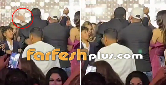 فيديو أثار الغضب: عمرو دياب يصفع معجبا على وجهه حاول التقاط سيلفي معه! صورة رقم 5