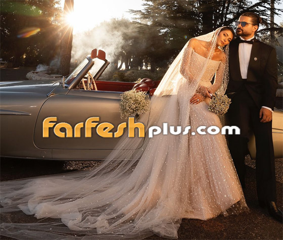وأخيرا.. صور زفاف ناصيف زيتون ودانييلا رحمة صورة رقم 8