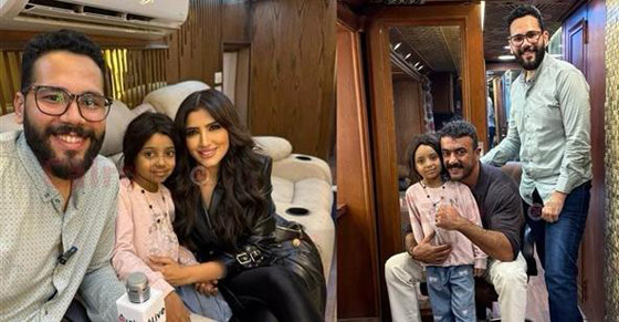 أحمد العوضي ومي عمر يحققان أمنية الطفلة ليلى المصابة بالسرطان: مثّلت في فيلمهما الجديد صورة رقم 1 أحمد العوضي ومي عمر يحققان أمنية الطفلة ليلى المصابة بالسرطان: مثّلت في فيلمهما الجديد صورة رقم 1