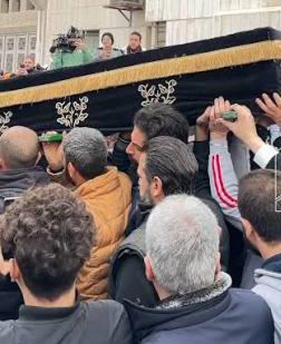 تشييع الفنانة هدى شعراوي لمثواها الأخير.. تفاصيل مروعة عن مقتلها! صورة رقم 2 تشييع الفنانة هدى شعراوي لمثواها الأخير.. تفاصيل مروعة عن مقتلها! صورة رقم 2