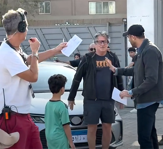 صور أحمد عز مع النجمة التركية توبا بويوكستون من كواليس مسلسل (الأمير) صورة رقم 3 صور أحمد عز مع النجمة التركية توبا بويوكستون من كواليس مسلسل (الأمير) صورة رقم 3
