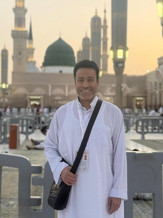 فنانون يؤدون مناسك الحج في هذا العام منهم درّة زروق وتامر عاشور.. صورة رقم 2 فنانون يؤدون مناسك الحج في هذا العام منهم درّة زروق وتامر عاشور.. صورة رقم 2