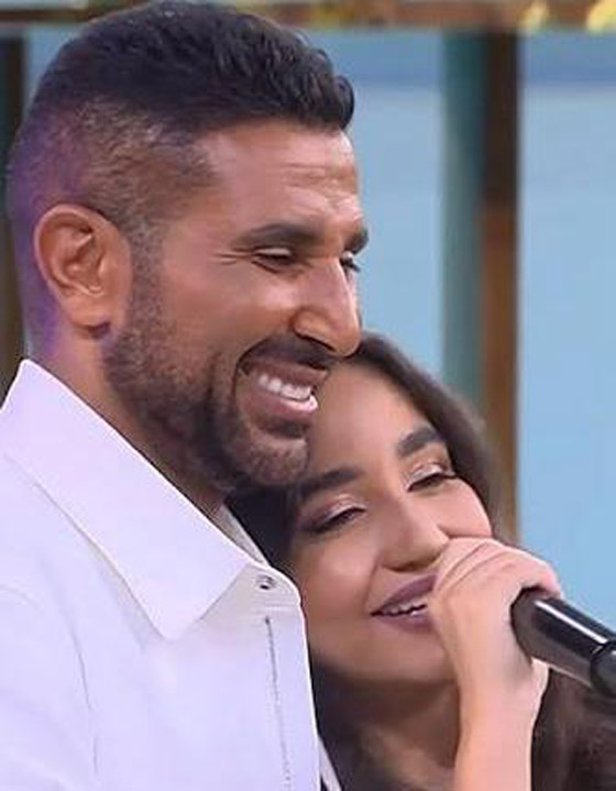 صور أحمد سعد مع ابنته جودي التي ستغني معه بالاسبانية لأول مرة صورة رقم 1 صور أحمد سعد مع ابنته جودي التي ستغني معه بالاسبانية لأول مرة صورة رقم 1