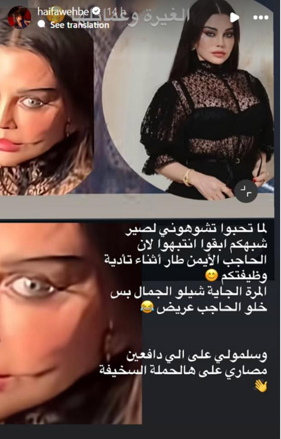 هيفا وهبي عن تعديل صورها: حملة سخيفه سببها الغيرة وعمايلها! ولماذا تجاهلها النجم العالمي؟ صورة رقم 1