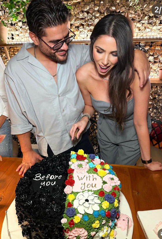 كيف احتفل ناصيف زيتون بعيد ميلاد زوجته دانييلا رحمة؟ وما هي كيكة (قبل وبعد)؟ صورة رقم 2 كيف احتفل ناصيف زيتون بعيد ميلاد زوجته دانييلا رحمة؟ وما هي كيكة (قبل وبعد)؟ صورة رقم 2