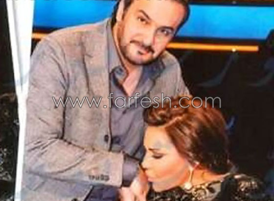 بالصور: احلام تقبل جبين ويد زوجها  صورة رقم 2