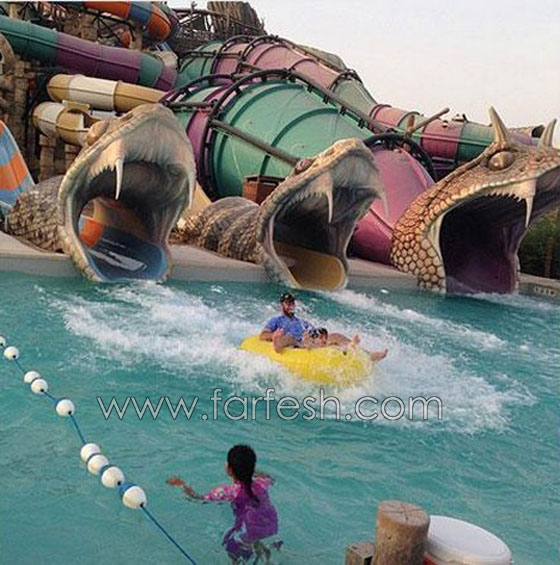 بالصور.. احلام تقضي اجازة عائلية بجزيرة ياس  صورة رقم 1
