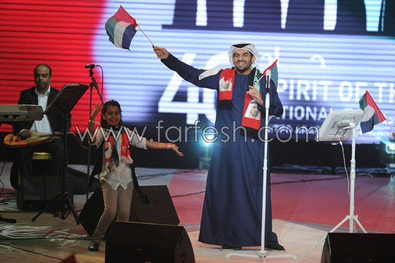 الجسمي يتمثل بالانسان الوطني الاماراتي في اليوم الوطني الـ40!!  صورة رقم 3