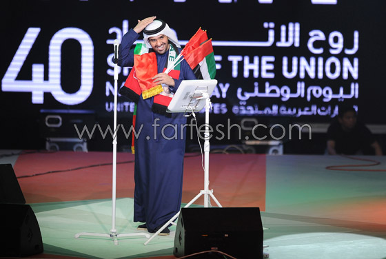 الجسمي يتمثل بالانسان الوطني الاماراتي في اليوم الوطني الـ40!!  صورة رقم 7