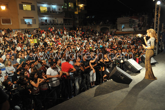 رولا سعد تحيي مهرجان قرطبا وتستعد لتصوير 