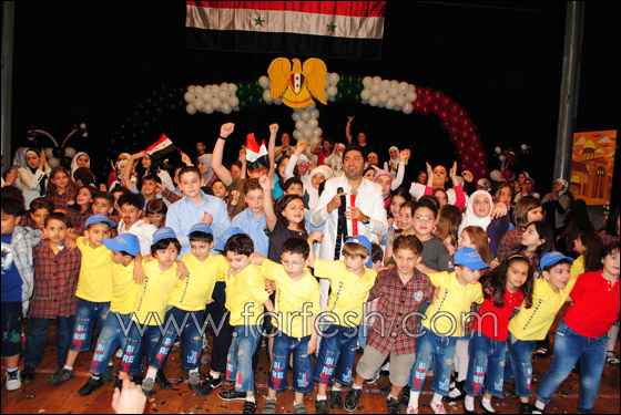بالصور.. سامر غابرو يحتفل مع طلاب مدرسة المميزين  صورة رقم 6