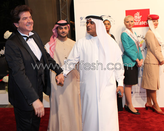 حضور بارز لوليد توفيق في أروقة مهرجان دبي السينمائي الدولي  صورة رقم 3