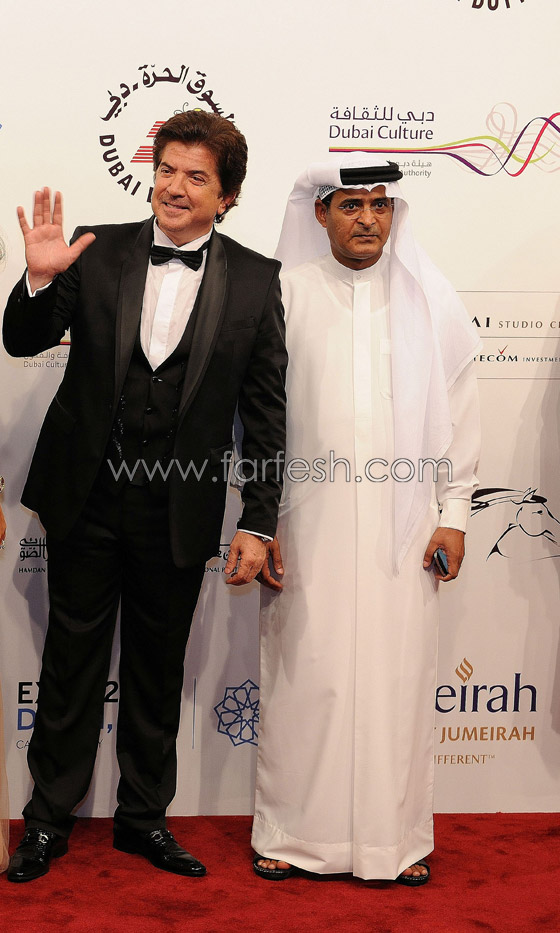 حضور بارز لوليد توفيق في أروقة مهرجان دبي السينمائي الدولي  صورة رقم 2
