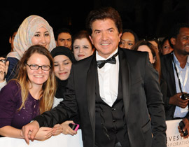 حضور بارز لوليد توفيق في أروقة مهرجان دبي السينمائي الدولي  صورة رقم 1