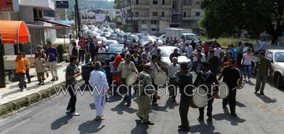 بالصور.. سلطان الطرب جورج وسوف يصل الى بلدته الكفرون  صورة رقم 14