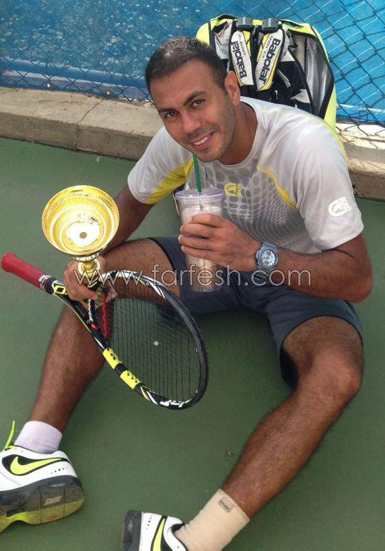 النجم غدي في الـFriendly Tennis Tournament صورة رقم 3