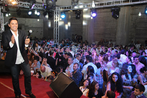 بالصور.. هشام الحاج في حفل فني في شمال لبنان!   صورة رقم 12