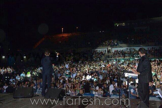 صور وفيديو حفلة محمد عساف في القلعة العربية الناصرة صورة رقم 4