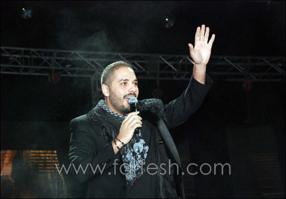 بالصور: البوب ستار رامي عياش يشعل حفل 