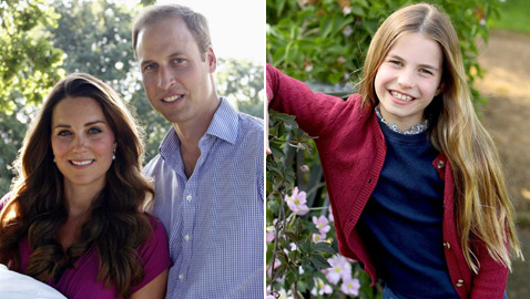الأمير ويليام وكيت ينشران صورة جديدة لابنتهما شارلوت بعيد ميلادها التاسع