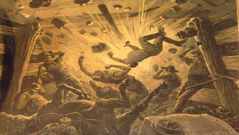 أسوأ كارثة دموية في تاريخ فرنسا.. انفجار رهيب بإحدى مناجمها أودى بحياة الآلاف