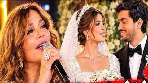 سميرة سعيد تحتفل بزفاف نجلها شادي على عروسه المغربية الجميلة سهيلة، وتهديه أغنية (وليدي)